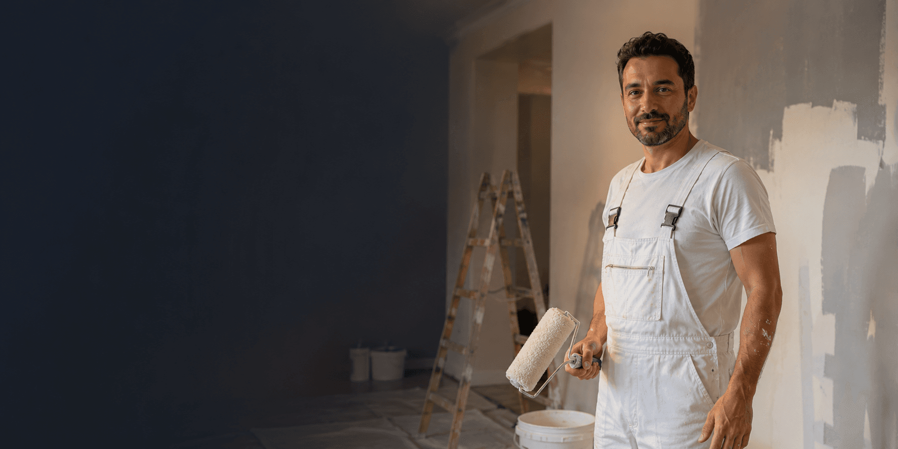 Bir profesyonel iş yerinde çalışırken
